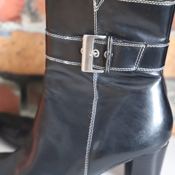 Black Ankle Boots - Picture 6 of 6
